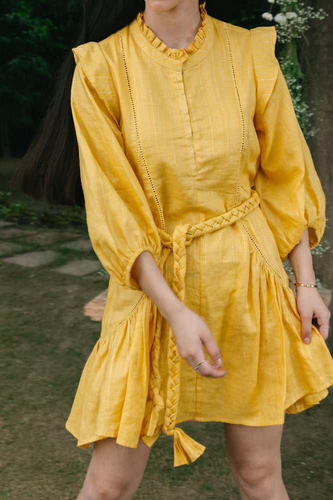 Iconic Belle Dress with Belt - Kranberra