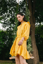 Iconic Belle Dress with Belt - Kranberra